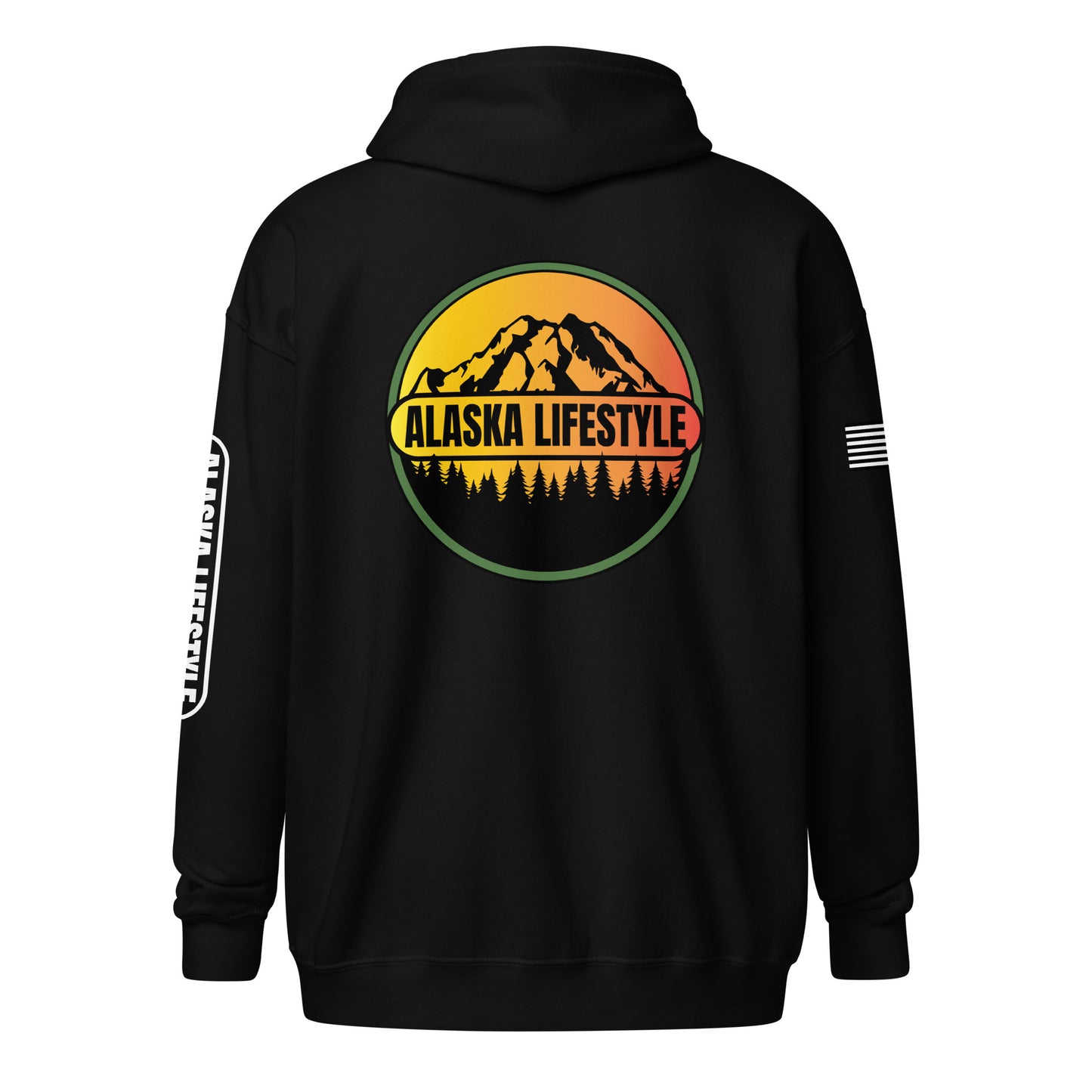 Alaska Lifestyle Unisex Heavy Blend Zip Hoodie