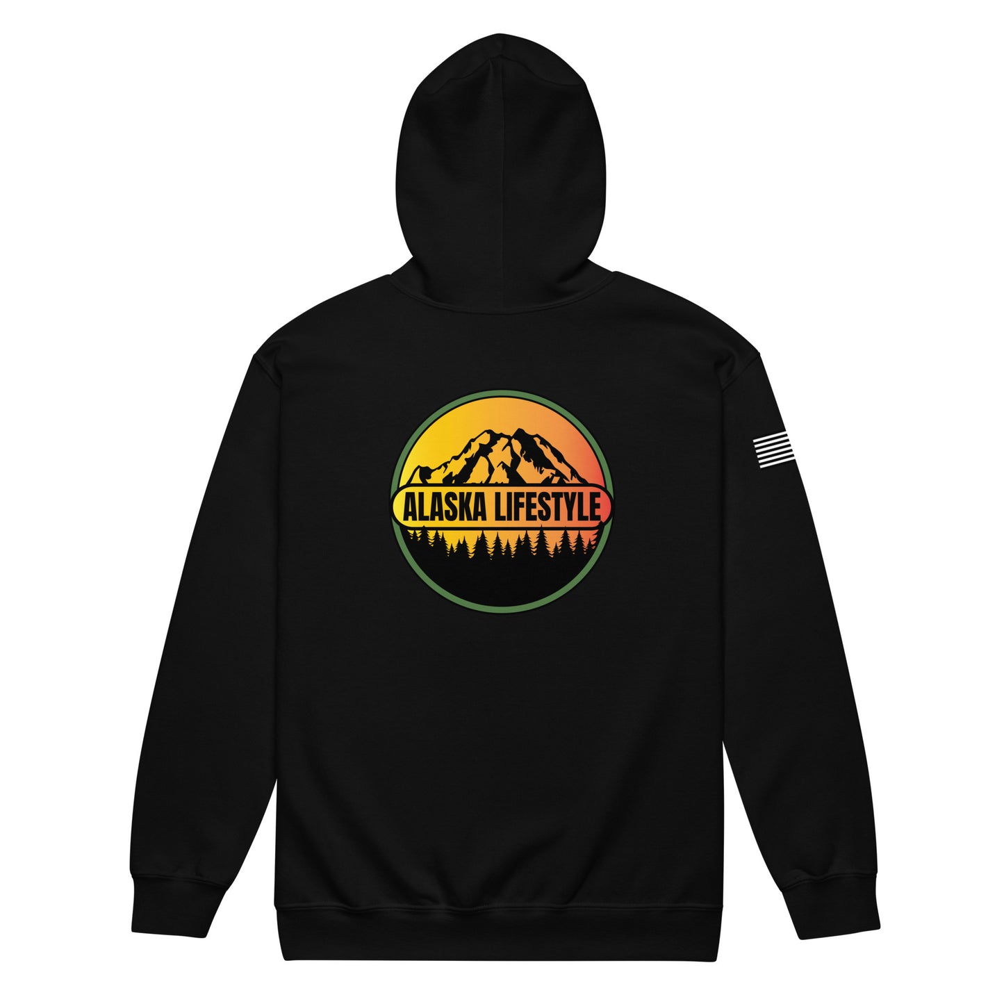 Alaska Lifestyle Unisex Heavy Blend Zip Hoodie