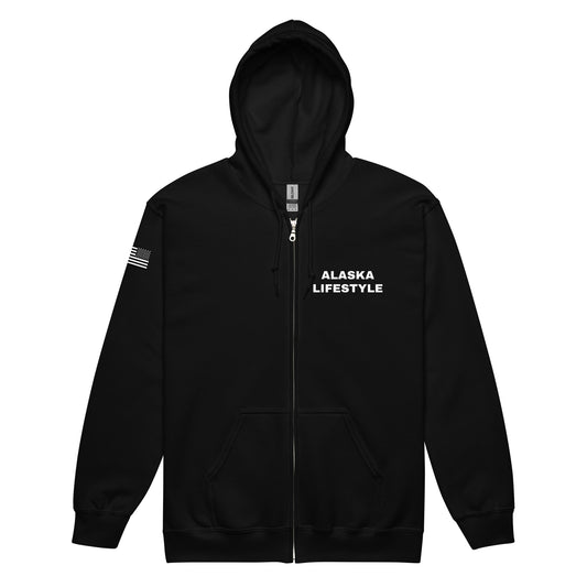 Alaska Lifestyle Unisex Heavy Blend Zip Hoodie